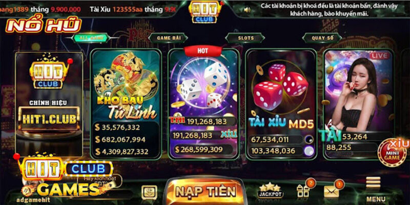 Game bài đổi thưởng phong phú, mới mẻ, đẳng cấp
