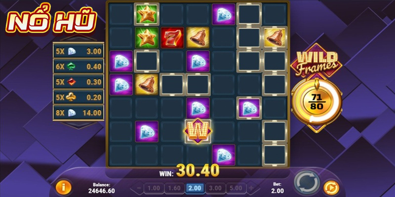 Giới thiệu luật chơi Wild Frames Slot
