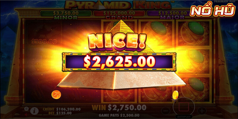 Giới thiệu trò chơi Pyramid King Slot