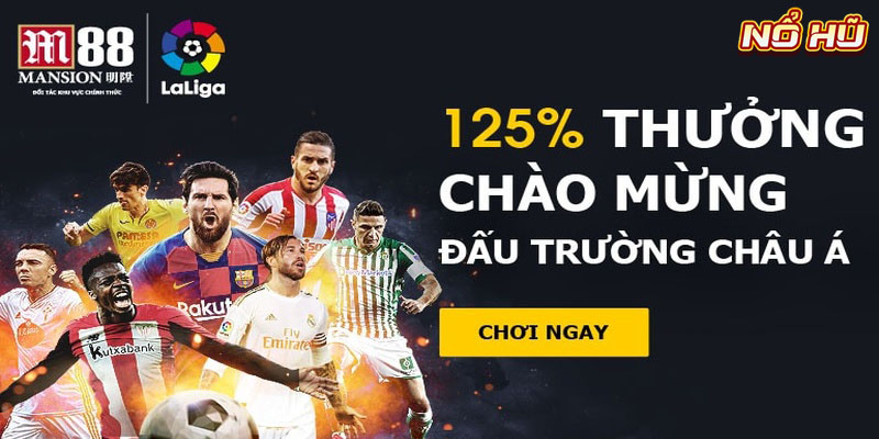 Hoàn trả tiền cược khủng với các thể loại cá cược trong nhà cái M88