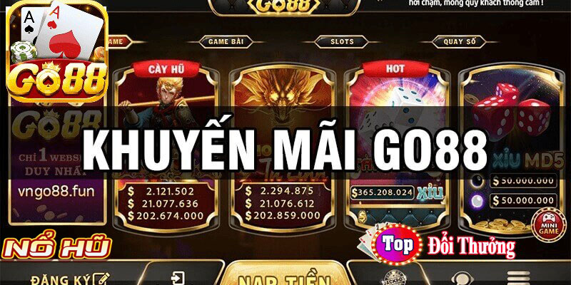 Một số cách để nhận được khuyến mãi Go88