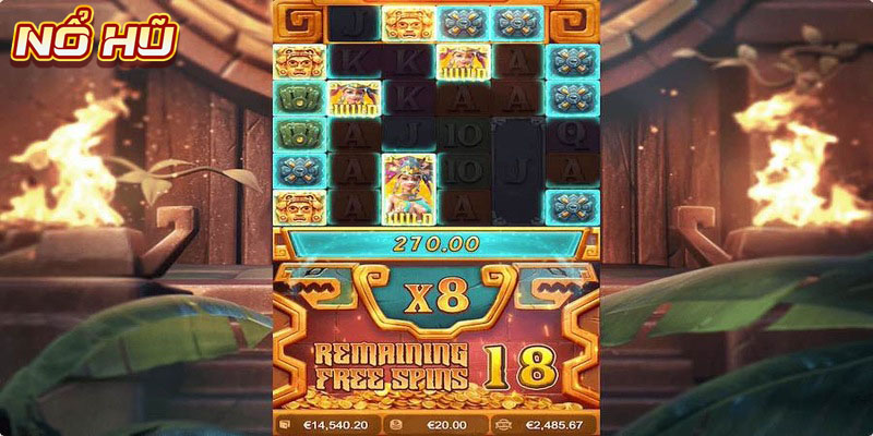 Những điểm nổi bật có tại Treasures of Aztec