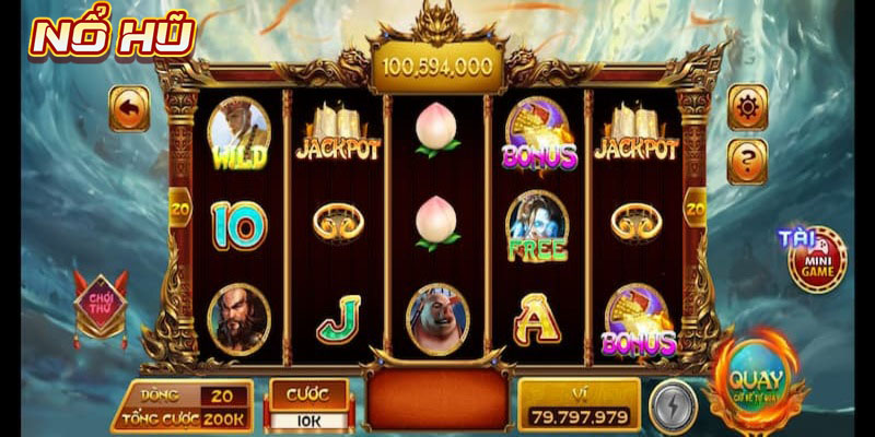 Tìm hiểu về tựa game Slots Tây Du Thần Khí