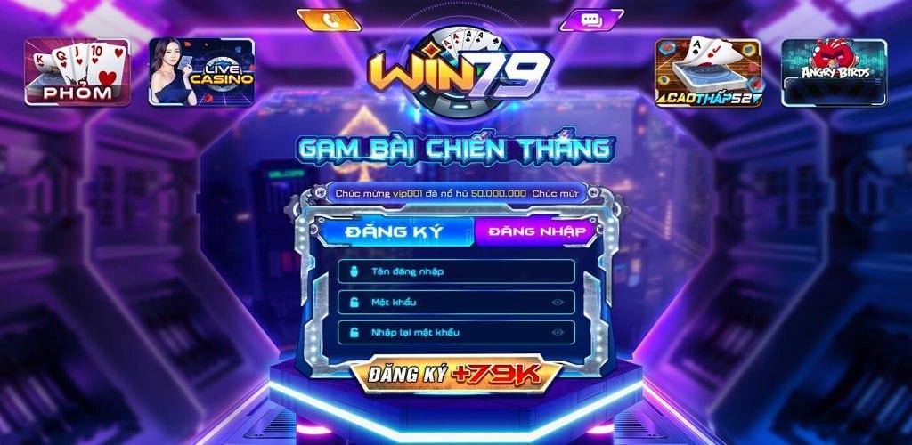 Giới thiệu đôi nét về công game Win79