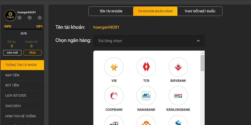 Khi thông tin chính xác thì việc rút tiền trở nên đơn giản